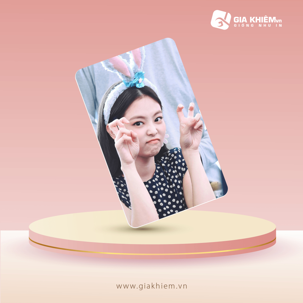 Card bơi BLACKPINK  Card nhựa dày như thẻ ATM CCCD