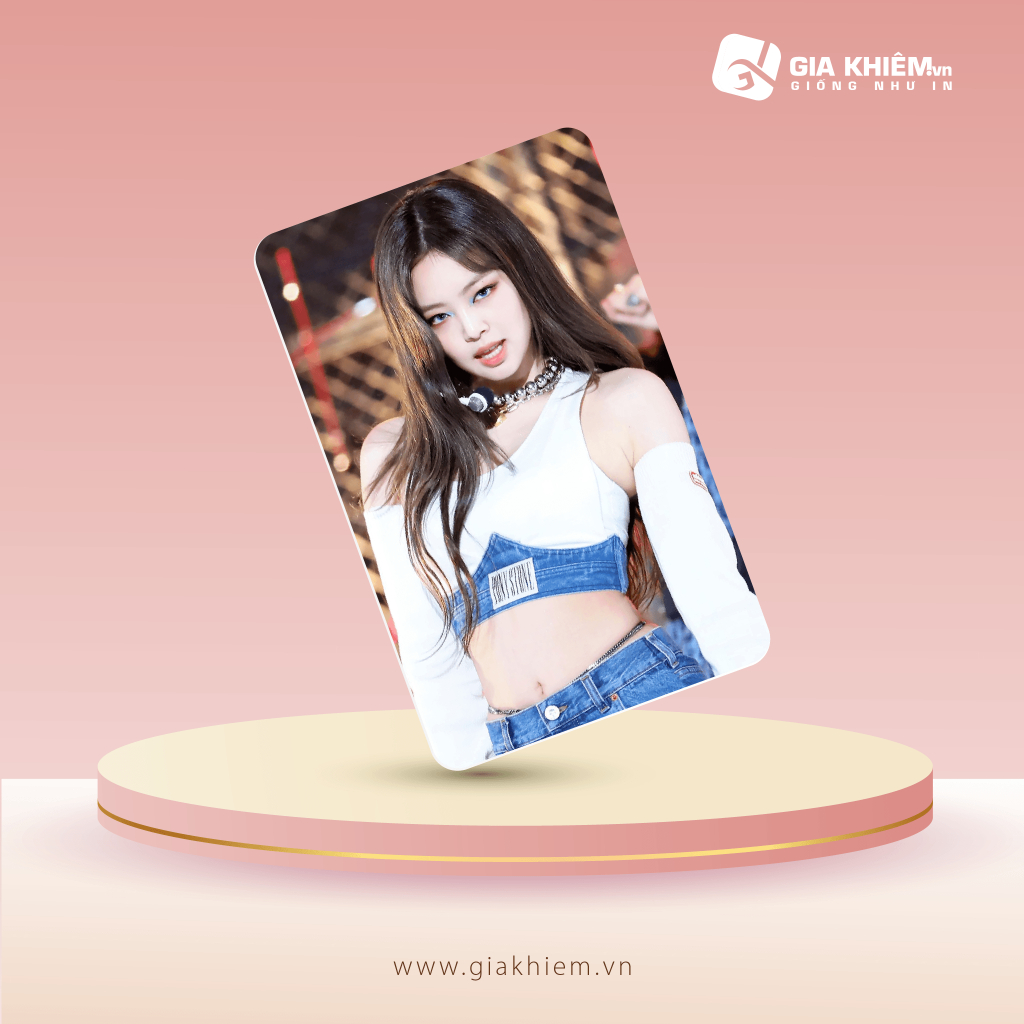 Card bơi BLACKPINK  Card nhựa dày như thẻ ATM CCCD