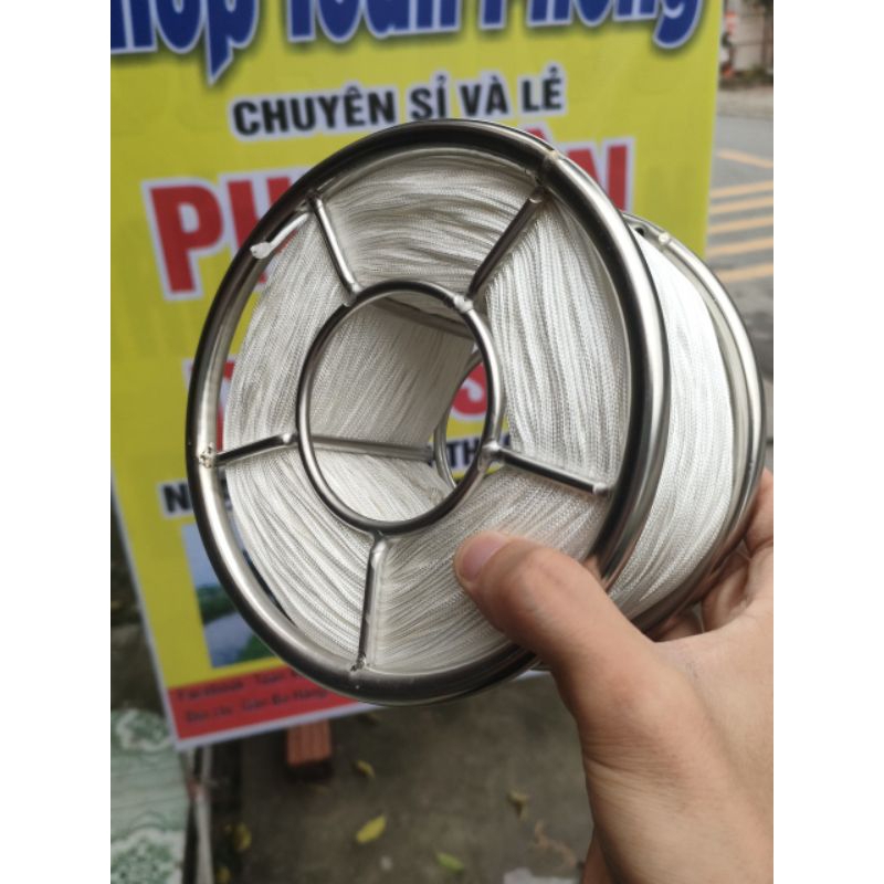 ComBo Dây Thả Diều Quấn Sẵn - Dù 1.3ly 380m cho diều 1m9-2m4