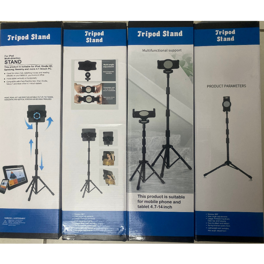 Tripod,ba chan tripod , Giá Đỡ Cho iPad Pro 12.9 Air,Giá đở điện thoại ba chân,ba chân iPad 4.7 in 12.9 ,iPad Pro 12.9