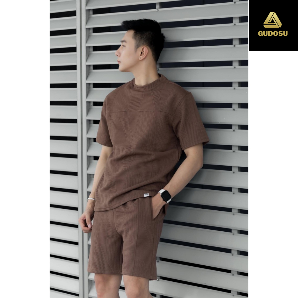 Bộ Thể Thao Nam Chất Cotton Xốp Hàn Vân Nổi Cao Cấp Thoáng Mát Trẻ Trung BTT-10