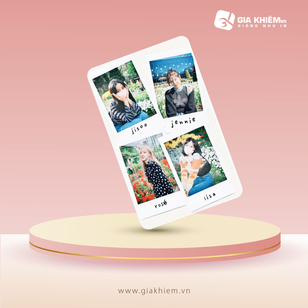 Card bơi BLACKPINK  Card nhựa dày như thẻ ATM CCCD