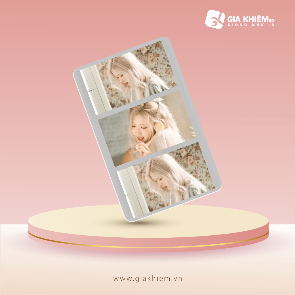 Card bơi BLACKPINK  Card nhựa dày như thẻ ATM CCCD