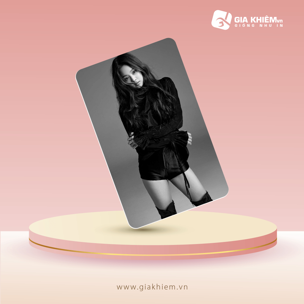 Card bơi BLACKPINK  Card nhựa dày như thẻ ATM CCCD