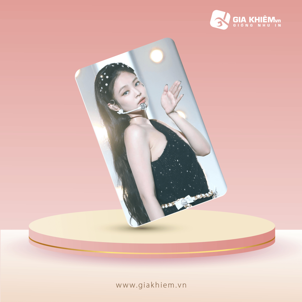 Card bơi BLACKPINK  Card nhựa dày như thẻ ATM CCCD