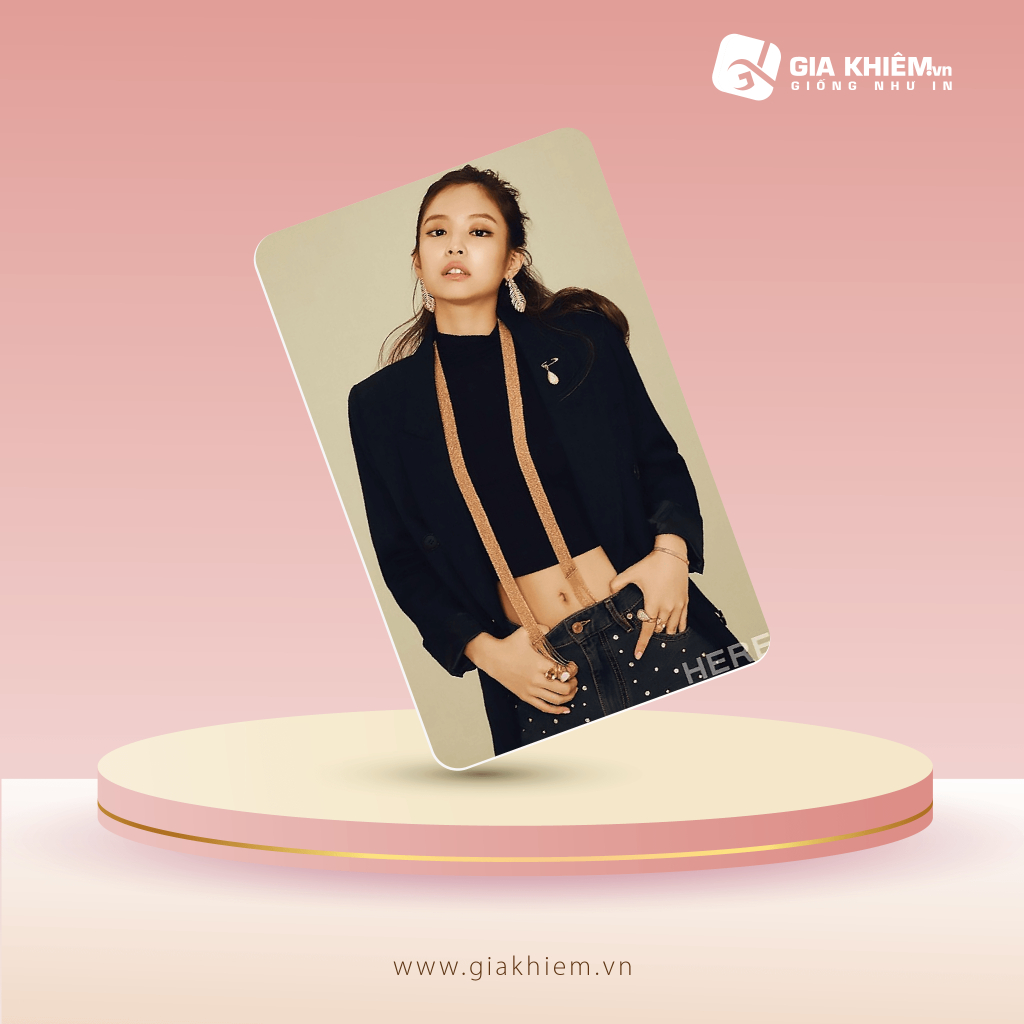 Card bơi BLACKPINK  Card nhựa dày như thẻ ATM CCCD