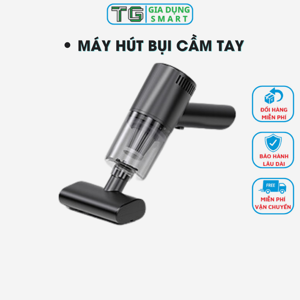 Máy hút bụi cầm tay mini dodoto, Hút bụi giường ô tô lực công suất lớn lực hút mạnh