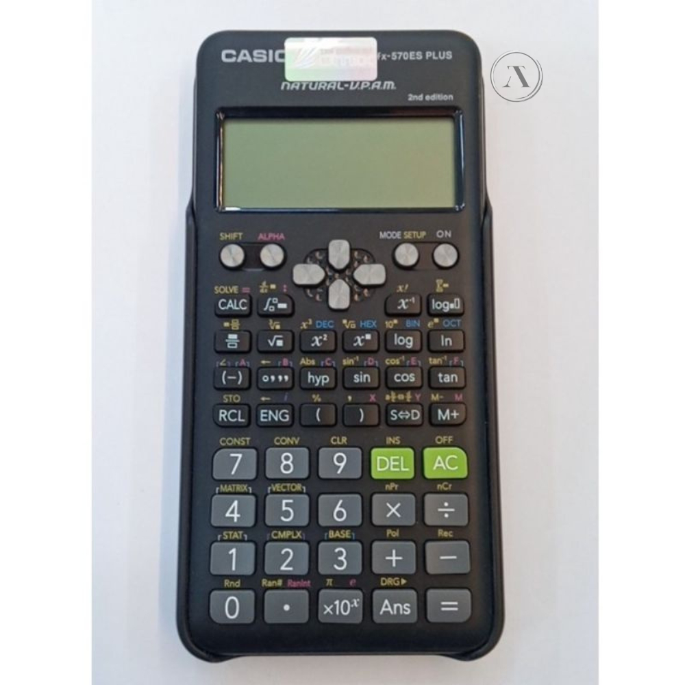 Máy Tính Casio 570 Es Plus 2nd- New Phiên Bản Mới Nhất-Máy Tính Cầm Tay Độ Chính Xác Cao Giá Rẻ