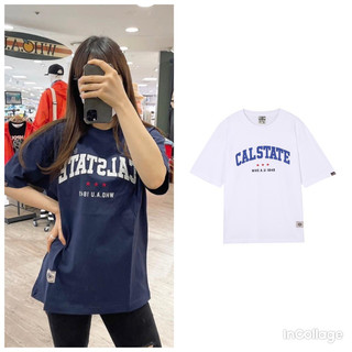 Áo phông chữ thêu whoau authentic size s