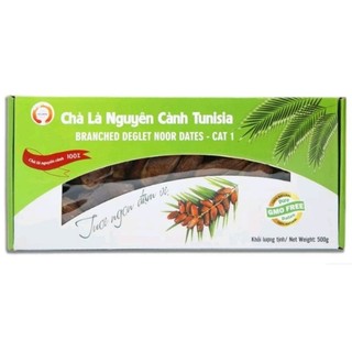 Chà là nguyên cành sấy dẻo thơm - ngon - ngọt dịu - hộp 500g