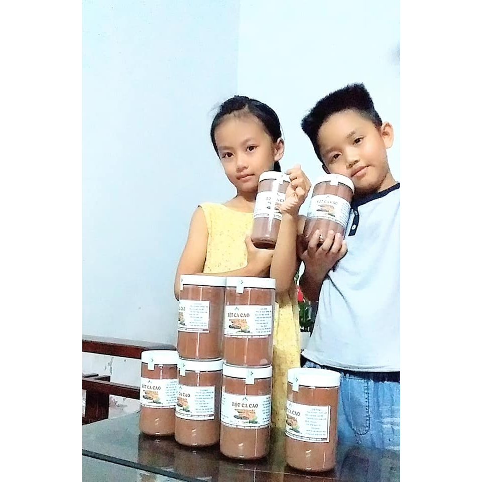 NNKN0023 Bột cacao nguyên chất DakLak lọ 500g