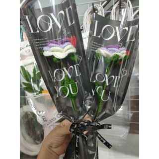 Hoa Hồng Len Ghép Cánh