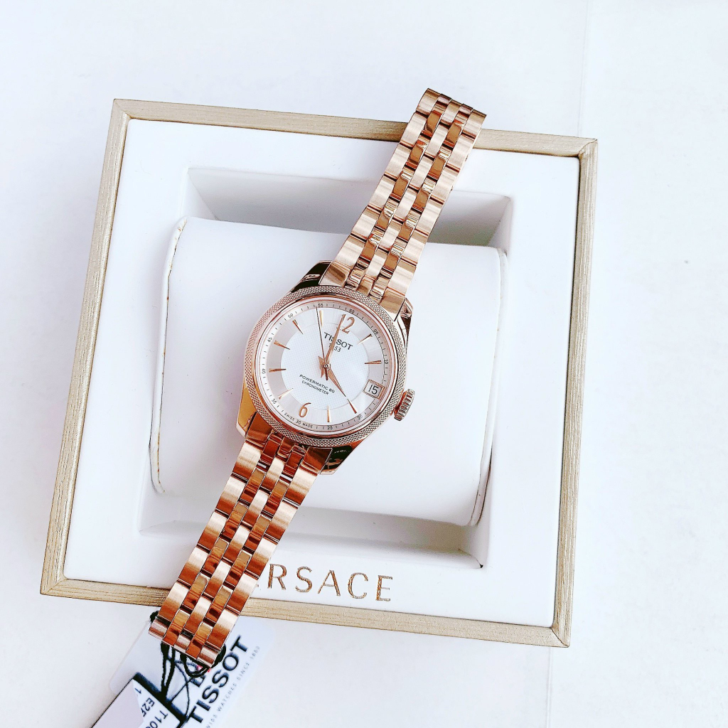Đồng hồ nữ Tissot T-Classic Ballade Powermatic 80 - Màu rose gold  T1082083311700