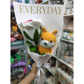 Hoa Hồng Len Ghép Cánh