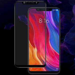 Cường lực full màn cho Xiaomi Mi 8 (Viền đen)