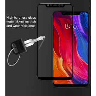 Cường lực full màn cho Xiaomi Mi 8 (Viền đen)