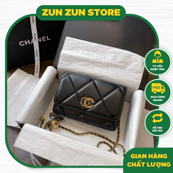 Túi xách nữ da CN chuông đeo chéo đeo vai kẹp nách mini, dây xích Cao Cấp ZunZun Hàn Quốc siêu đẹp 2023