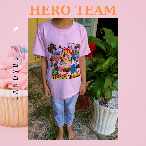 Áo thun hồng cho bé gái hình gấu bông dâu Lotso strawberry bear, áo phông bé trai bé gái cổ tròn mềm mịn size 10 - 60kg