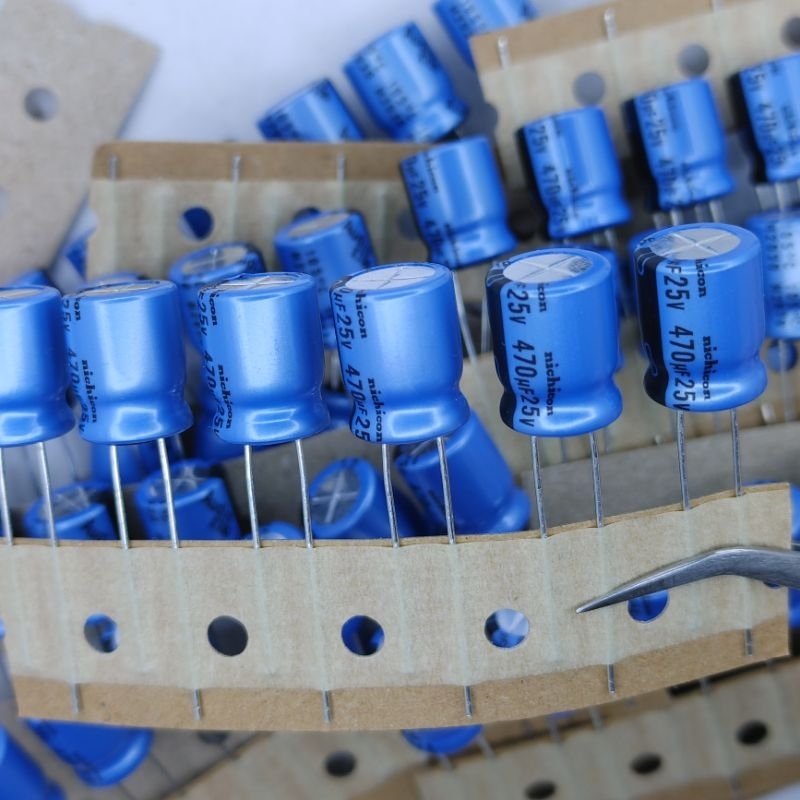 Tụ 25v 470uF Nichicon KT Audio