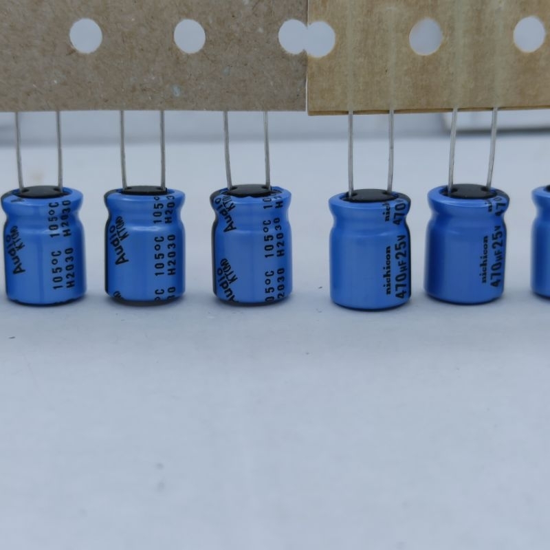 Tụ 25v 470uF Nichicon KT Audio