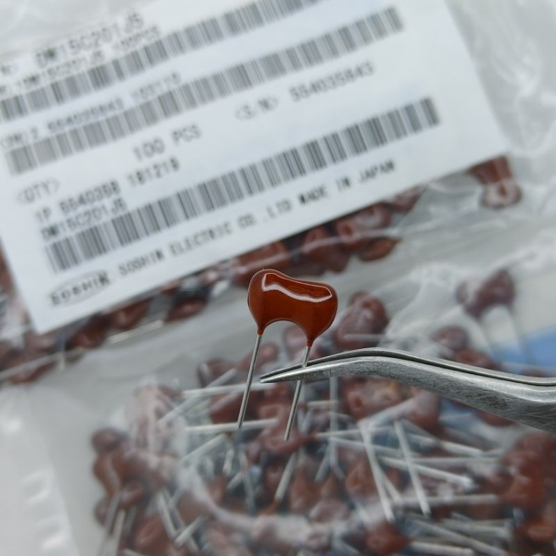 Tụ Silver Mica 200pF 200p 201 500V