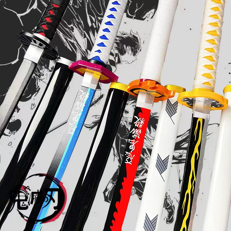 Đạo cụ Cosplay nhân vật mô hình kiếm gỗ zoro roronoa, shusui onepiece, katana zenitsu kitetsu kimetsu no yaiba 1