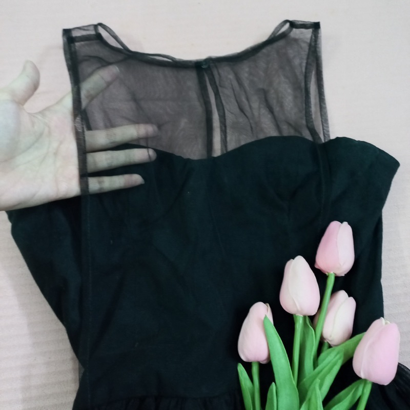 Đầm Wednesday Chị Tư - Đầm Cúp Ngực Xoè