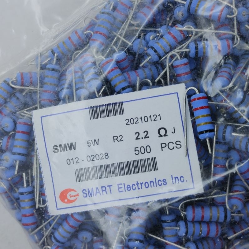 Điện trở Nhật 2.2R, 2.2ohm 5w