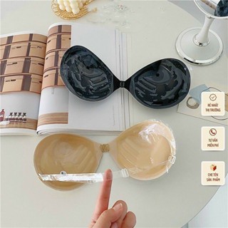 áo dán nâng ngực đệm bàn tay dày 3cm có tặng kèm dây quai trong