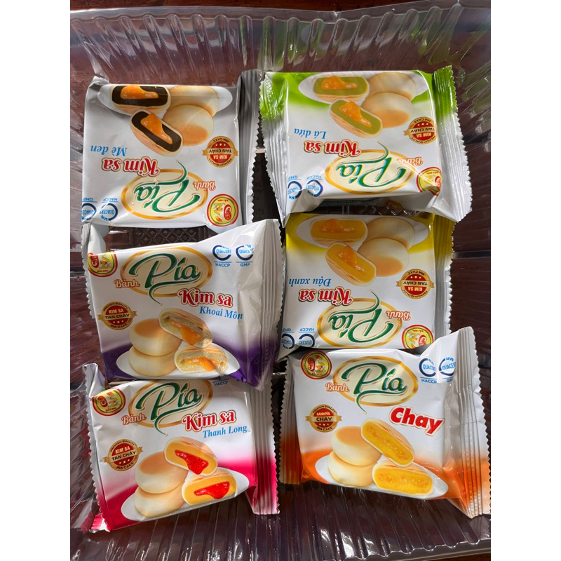 Bánh pía kim sa tan chảy Hải Sơn 12 chiếc mix 6 vị