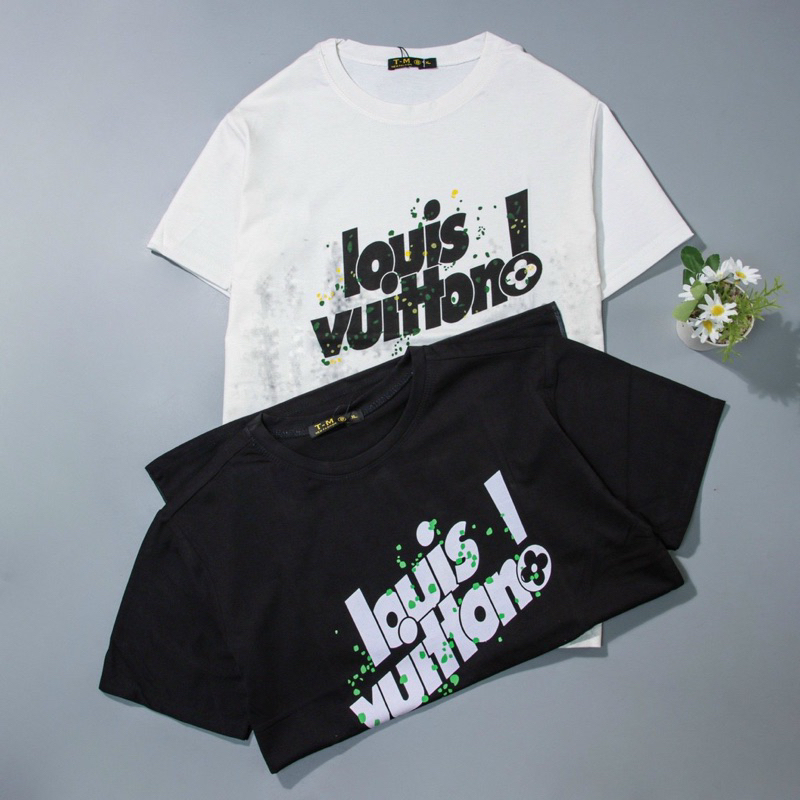 Áo thun Cotton tay Ngắn in Hoạ Tiết Sắc nét CTTN