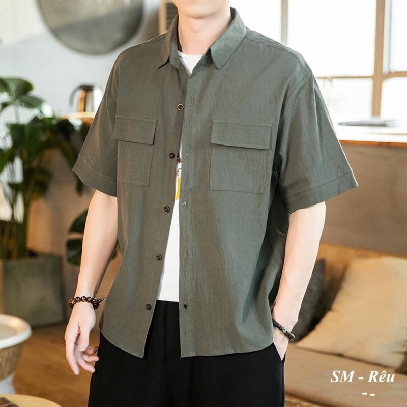Áo/ Bộ sơ mi B-Plus, 🎁BIG SIZE NAM: 45kg - 80kg - 140kg