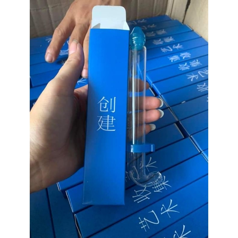 cóng thủy tinh tàu uống nước