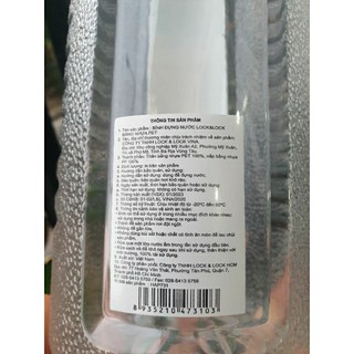 Bình nước nhựa CLock & CLock 1500ml (1,5 lít)