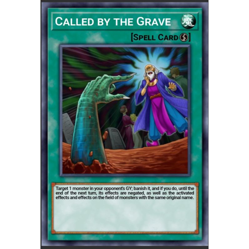 Thẻ bài yugioh Called by the Grave