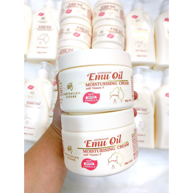 Kem Dưỡng Tinh Dầu Đà Điểu Kết Hợp Vitamin E -  Emu Oil Moisturizing Cream With Vitamin E 500gram