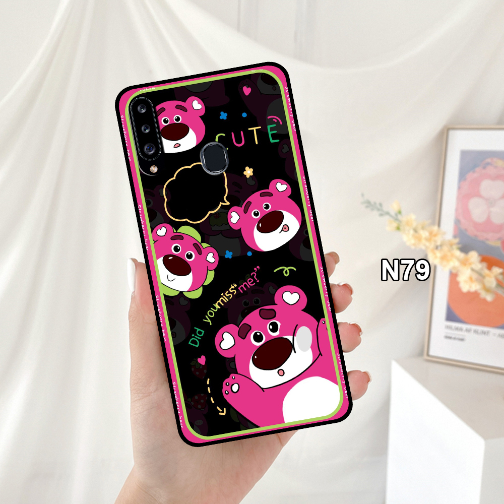 Ốp Lưng Điện Thoại SamSung A10S - A20S In Hình Gấu Dâu Lotso -Trend- CASE88.