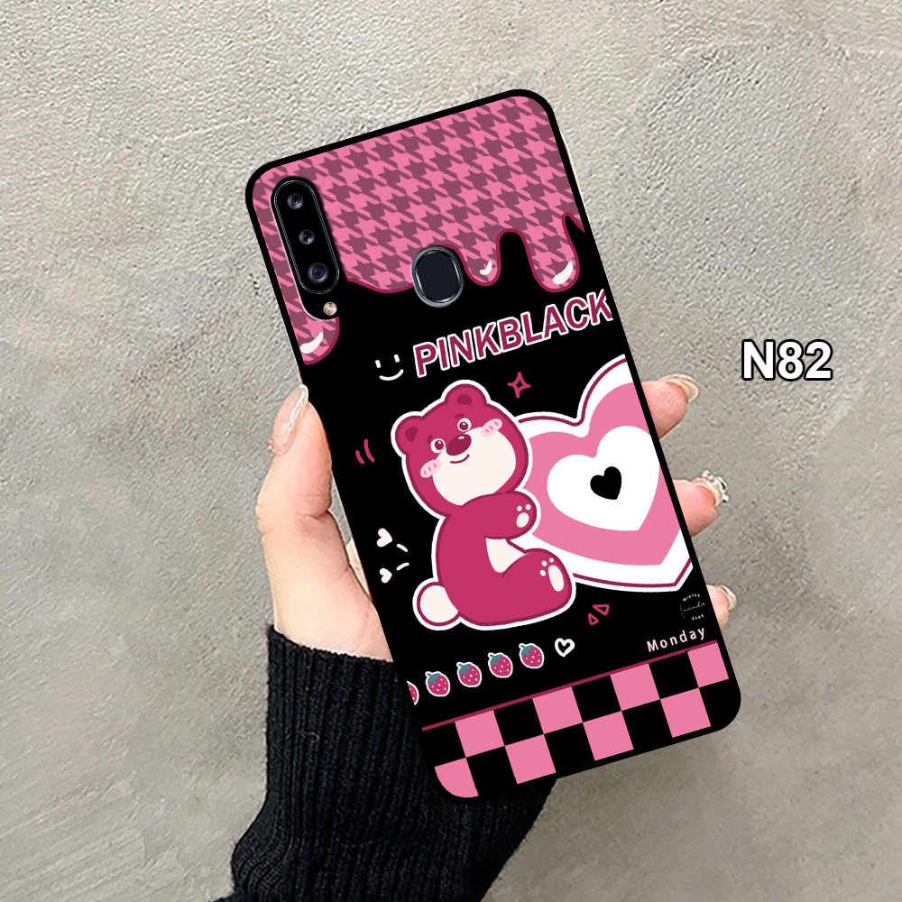 Ốp Lưng Điện Thoại SamSung A10S - A20S In Hình Gấu Dâu Lotso -Trend- CASE88.
