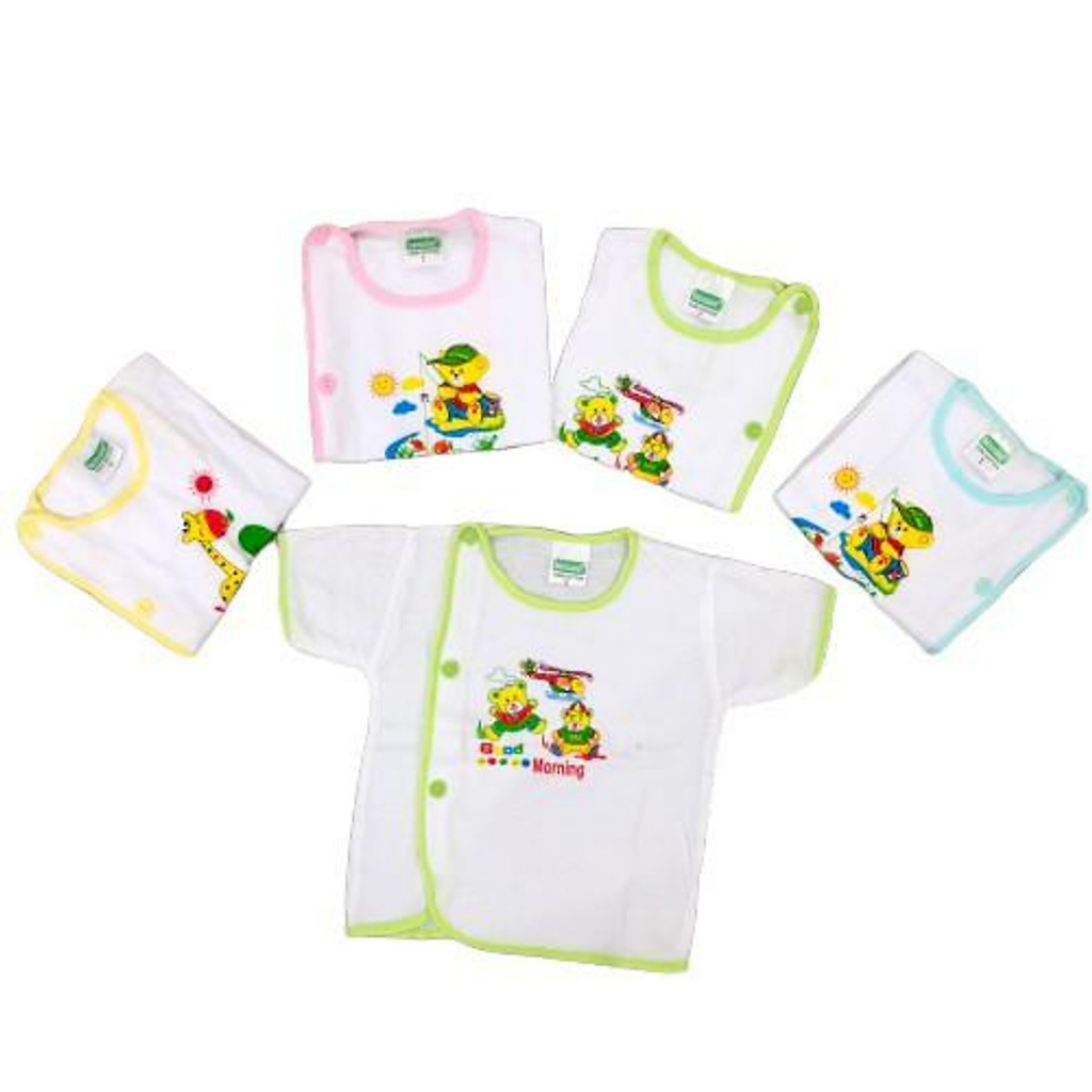 ÁO SƠ SINH TAY DÀI/NGẮN 1 và 2