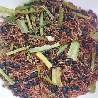 1kg trà đậu đen gạo lứt lá dứa