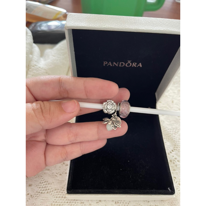 Combo charm lass và charm bạc 925