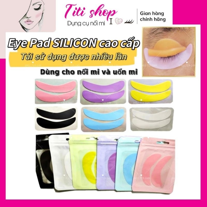 Eye Pad Silicon_Miếng dán mi dưới tái sử dụng_Mềm mại