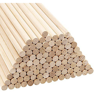 Thanh gỗ thông tròn Phi 25 - Dài 1m6 dùng để treo rèm, treo macrame, decor nhà cửa .