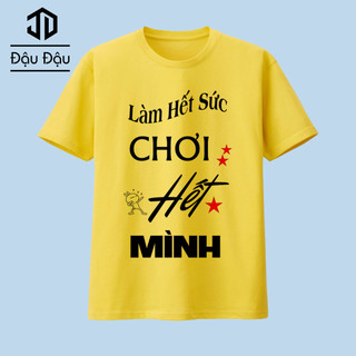 Áo Thun Nhóm Lớp Đồng Phục Du Lịch Team Cty Gia Đình Du Lịch Biển
