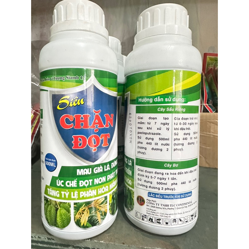 Siêu Chặn Đọt đứng đọt Cây sầu Riêng cực hiệu quả sau khi phun