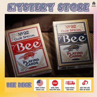 Bộ bài tây usa bee no.92 club special playing cards - bài tây cao cấp chính hãng usa