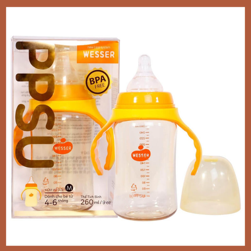 Bình sữa Wesser PPSU