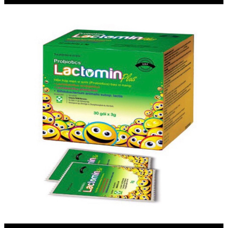 ✅[Chính hãng] Men vi sinh Lactomin Plus bổ sung lợi khuẩn, ngừa rối loạn tiêu hóa hấp thụ dinh dưỡng tối ưu- Hộp 30 gói