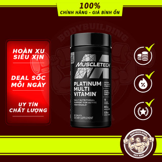 Multi Vitamin Tổng Hợp nhiều khoáng Muscletech Platinum Multi Vitamin 90 viên - Tăng Đề Kháng Đủ Dinh Dưỡng