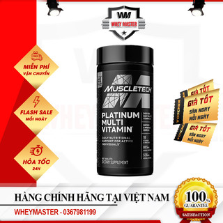 Multi Vitamin Tổng Hợp nhiều khoáng Muscletech Platinum Multi Vitamin 90 viên - Tăng Đề Kháng Đủ Dinh Dưỡng